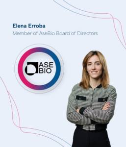 Elena Erroba, 3PBIOVIAN's Chief Commercial Officer, will now represent 3PBIOVIAN on the Board of Directors of AseBio (Spanish Association of Biocompanies)
